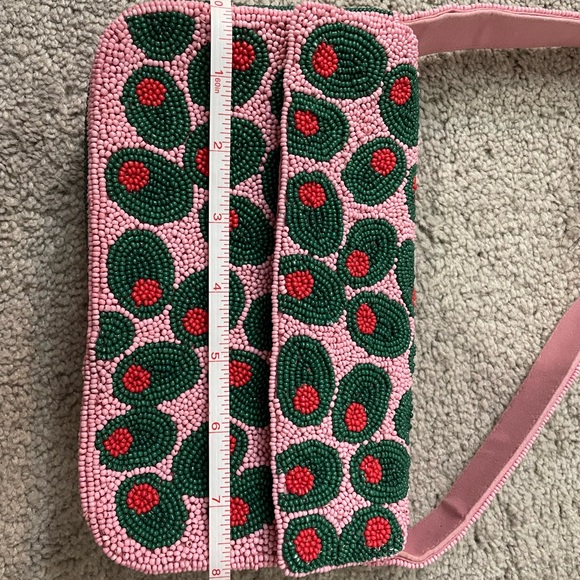 Anthropologie|| Fiona Beaded Bag, Martini Viral Beaded Shoulder Bag - Picture 12 of 13